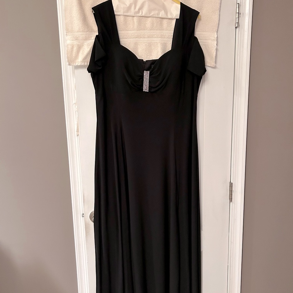 Black long gown